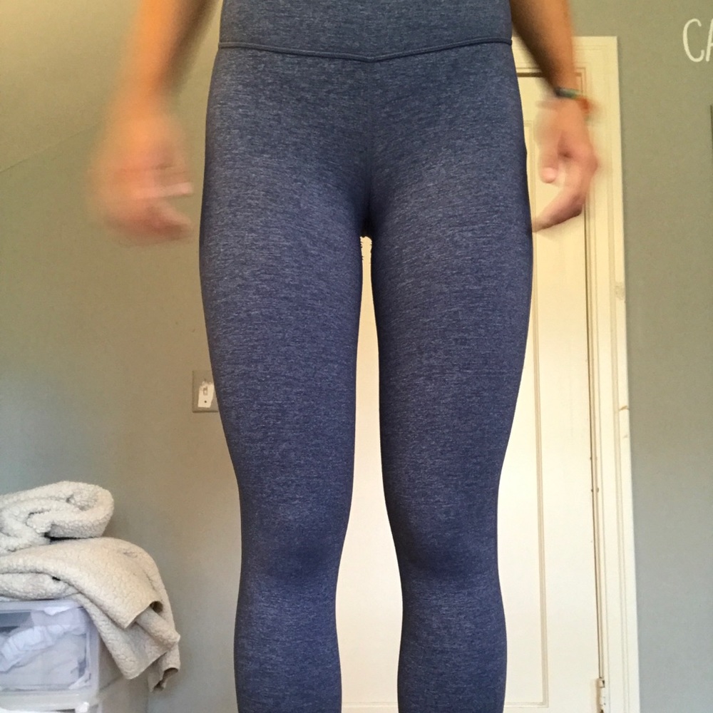 Cropped athletics blue leggings